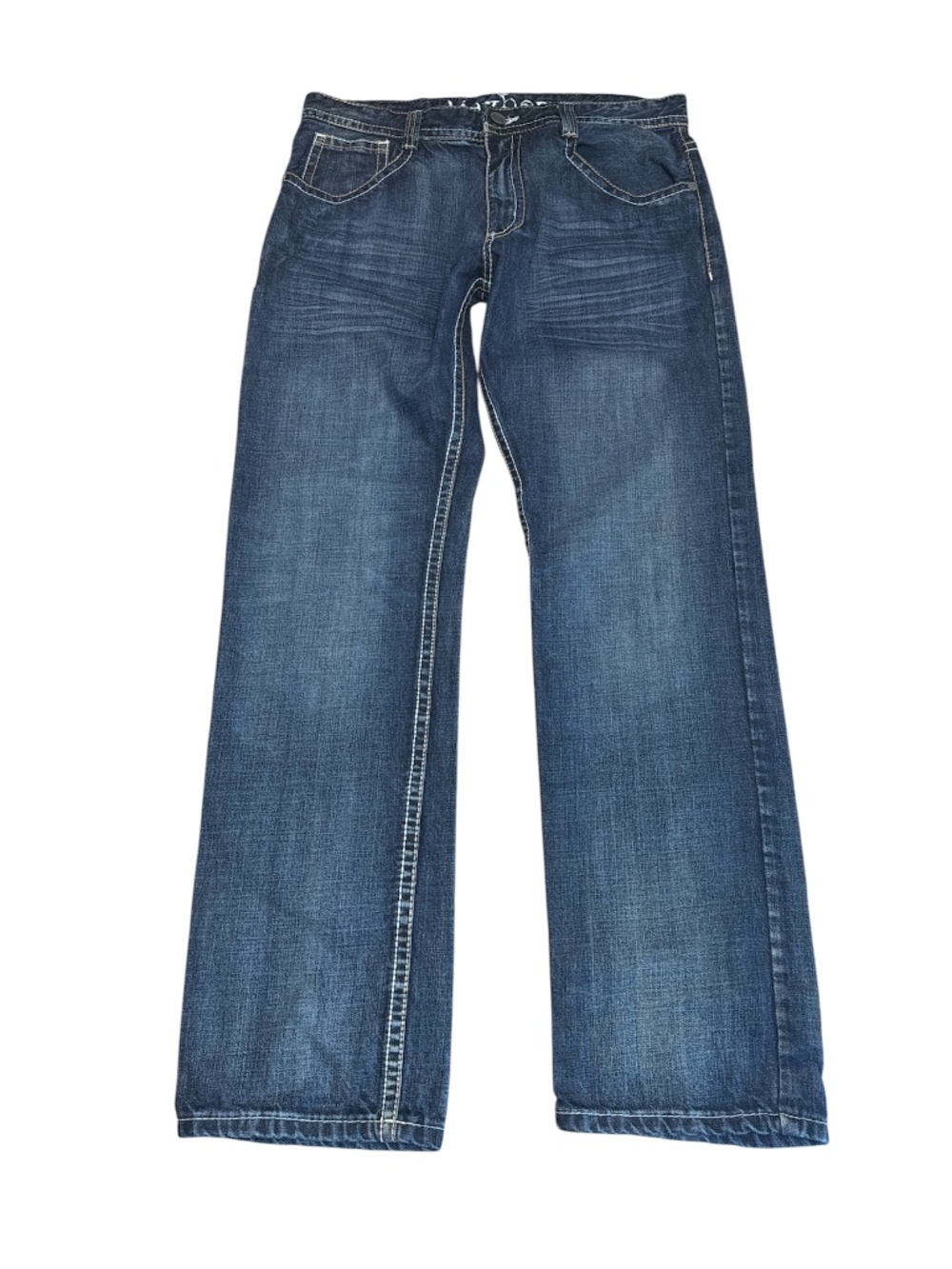 Project Mayhem Jeans Men 36x32 Baggy Straight Dark Wash Y2K Skater